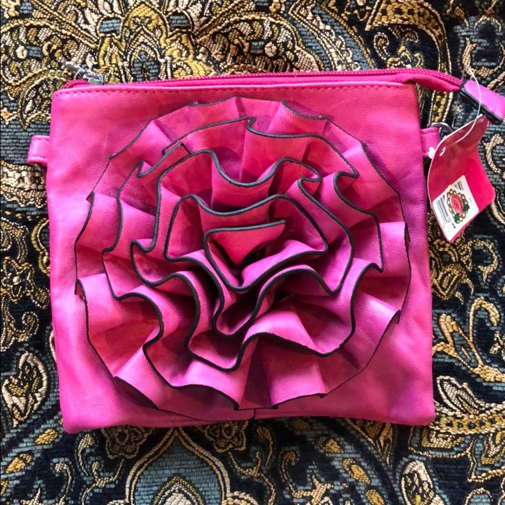 Pink Island Girl Crossbody Bag